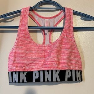 PINK VICTORIAS  SECRET PINK CROP TOP